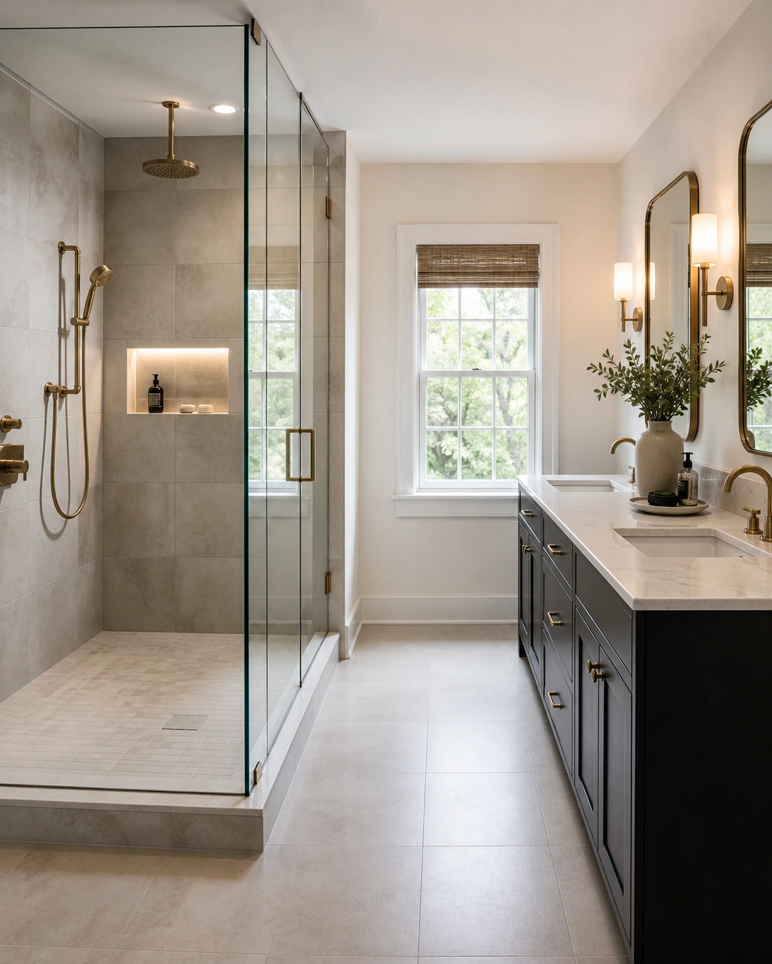 Premium bathroom remodeling tile work